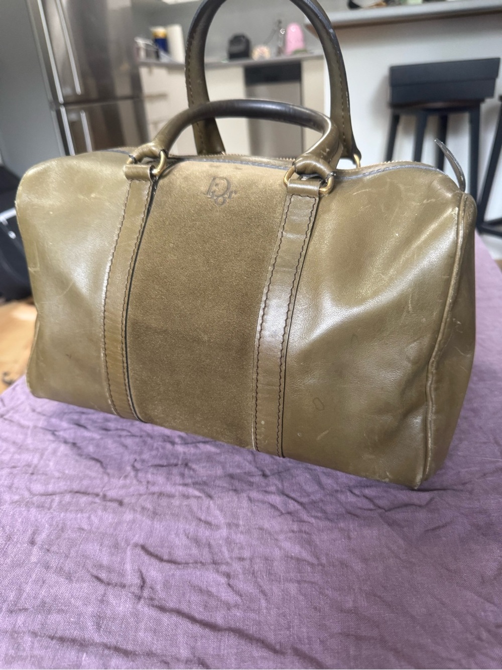 Vintage Dior Boston Bag - Picture 2 of 7
